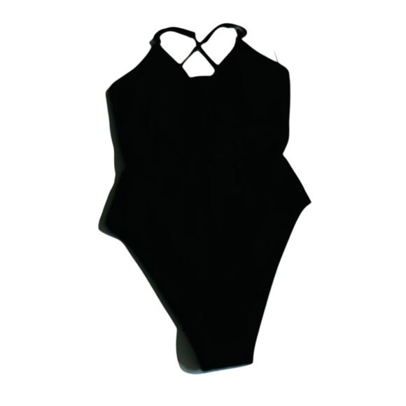 Buffbunny Collection Venice Strappy One Piece Swimsuit Size XS NWT Black - Picture 2 of 7